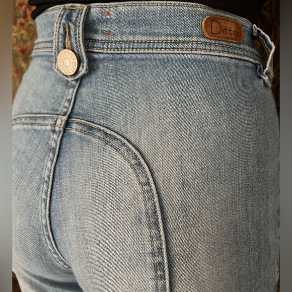 Authentic Bell Bottom Dittos. Light wash denim. - Picture 4 of 4